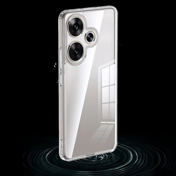 Чехол до Xiaomi Poco F6, Fusion Hybrid, прозрачный