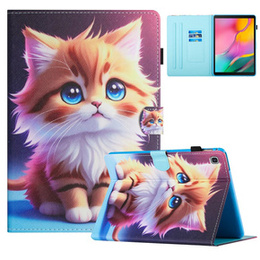 Чехол для Samsung Galaxy Tab S6 Lite 2022 / 2020, с откидной крышкой, cat