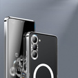 Захисний чохол для камери Samsung Galaxy S23, CamShield MagSafe, прозорий / сріблястий