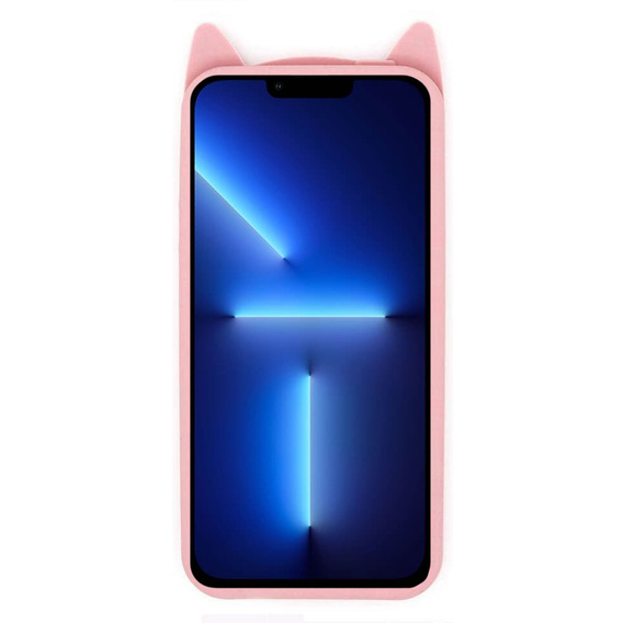Кейс 3D KOT для iPhone 13 Pro Max, Pink