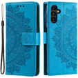 Откидной чехол для Samsung Galaxy A05s 4G, Mandala, синий