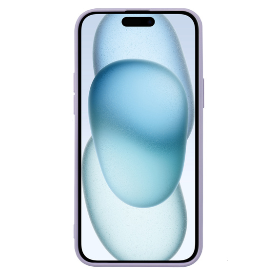 Чехол до iPhone 15 Plus, Silicone Lite, фиолетовый