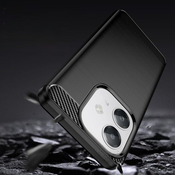 Чoхол до Oppo A40 / Oppo A40m, Carbon, чорний