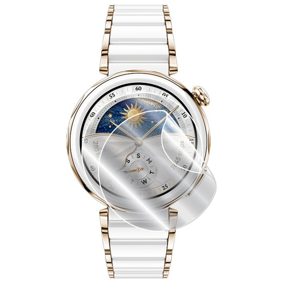 3x ERBORD Гідрогелева фольга для Huawei Watch GT 5 Pro 42mm