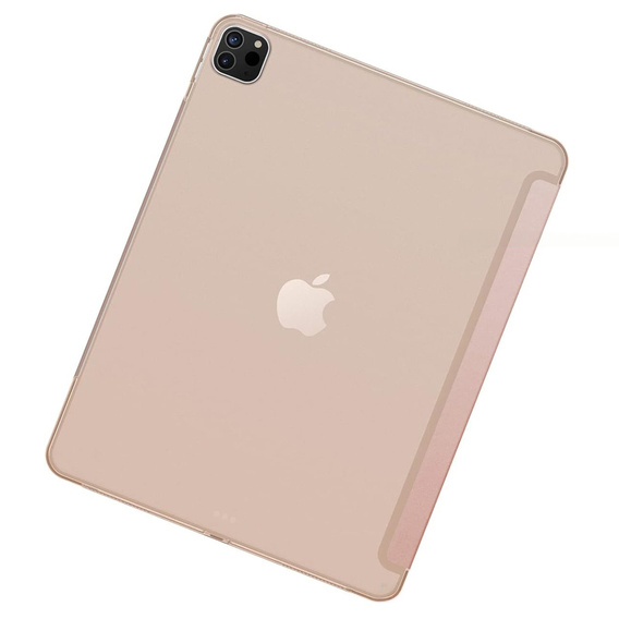 Чохол для iPad Pro 12.9" 2022/2021/2020 (6/5/4 gen.), Smart Pencil, зі слотом для стилуса, рожевий
