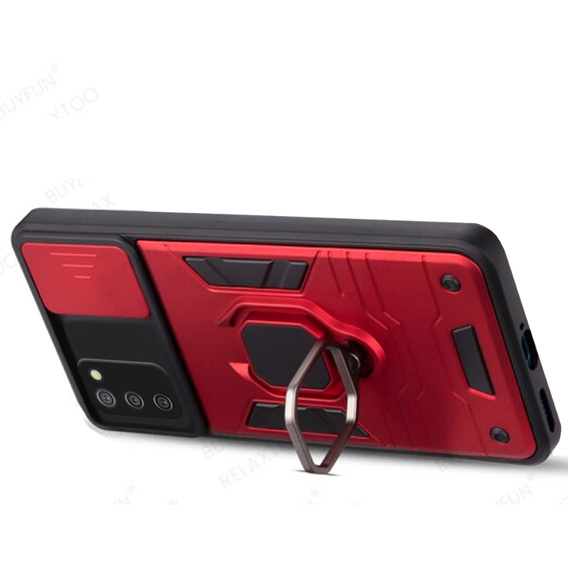 Чохол для Samsung Galaxy A03s, KickStand Camera Lens, м'яти