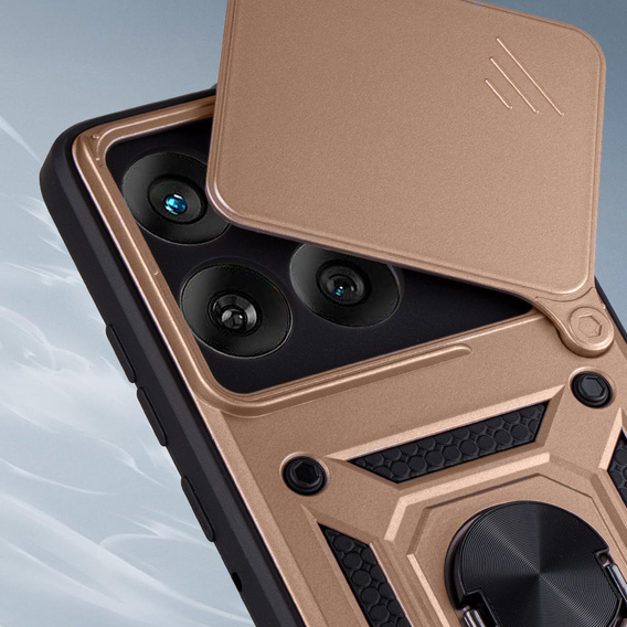 Чохол NOX Camera Slide Motorola Edge 60 / 60 Fusion, CamShield Slide, рожевий