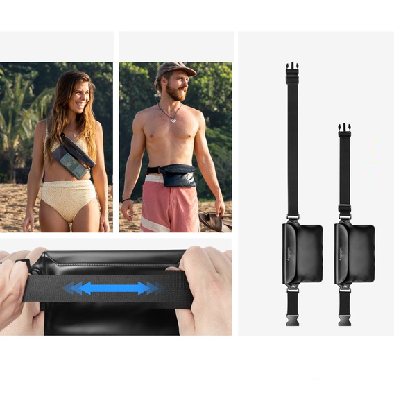 SPIGEN A601 Универсальный водонепроницаемый корпус - Black