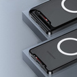 Захисний чохол для камери Samsung Galaxy S23 Ultra, CamShield MagSafe, прозорий / чорний