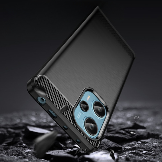 Чoхол до Xiaomi Poco F5 5G, Carbon, чорний