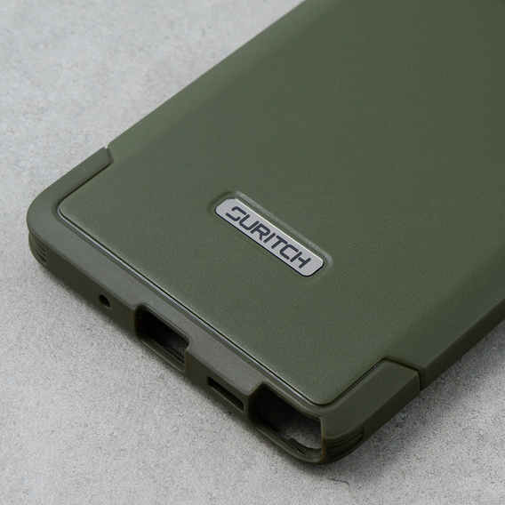 Чoхол до Samsung Galaxy Note 20 Ultra, Suritch Basic (Two Frames), зелений