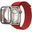 Нейлоновий ремінець до Apple Watch 1/2/3/4/5/6/7/8/SE/ULTRA 42/44/45/49mm, Red