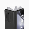 Чехол NILLKIN для Samsung Galaxy Z Fold5 5G, двухслойный, черный