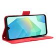 Футляр з клапаном для Samsung Galaxy A16, Card Slot, червоний