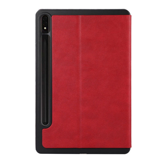 Чохол для Samsung Galaxy Tab S9 FE+ Plus, Smartcase з місцем для стилуса, червоний