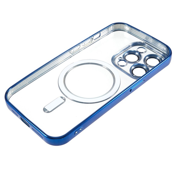 Чохол для iPhone 14 Pro, Electro MagSafe, м'яти + Скло на екран