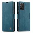 Чехол CASEME для Samsung Galaxy Note 20 Ultra, Leather Wallet Case, зелёный