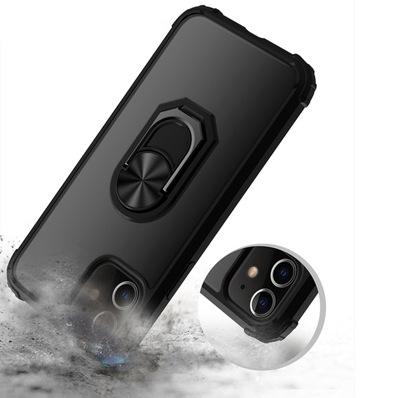 Чехол Hybrid Ring до Iphone 12 Pro Max, Black