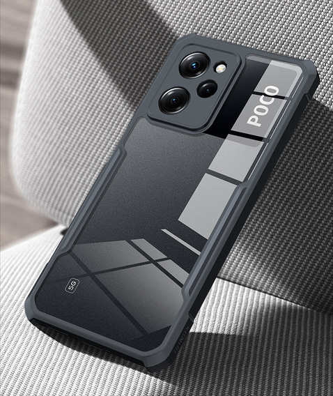 Чехол до Xiaomi Redmi Note 12 Pro 5G / POCO X5 Pro 5G, AntiDrop Hybrid, чёрный