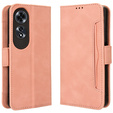 Откидной чехол для Oppo A60, Card Slot, розовый