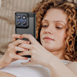Чехол до Motorola Edge 60 / 60 Fusion, Carbon, чёрный