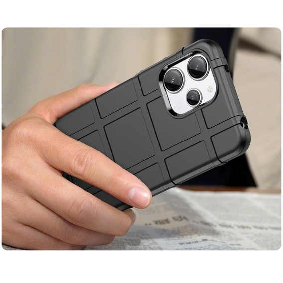 Чoхол до Xiaomi Redmi 12 4G, Rugged Shield, чорний