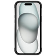 Чехол для iPhone 15 Plus, ERBORD Armor Mag, чёрный