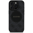 Чехол Guess 4G Circle с классическим логотипом, для MagSafe для iPhone 16 Pro