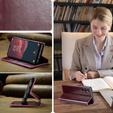 Флип-кейс CASEME для Samsung Galaxy A34 5G, Waxy Textured, красный