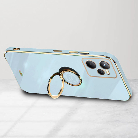 Чехол до Realme C35, Electro Ring, мятный