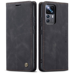 Чохол-сумка для Xiaomi 12T / 12T Pro, Leather Wallet Case, чорний