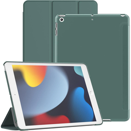 Чохол для iPad 7/8/9 10.2 2019/2020/2021, Smartcase, темно-зелений