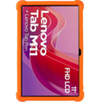 Силіконовий чохол для Lenovo Tab M11, Impact, броньований, помаранчевий