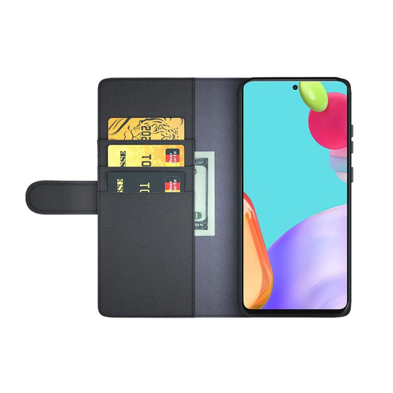 Флип-кейс для Samsung Galaxy A52 / A52s, Split Leather, синий
