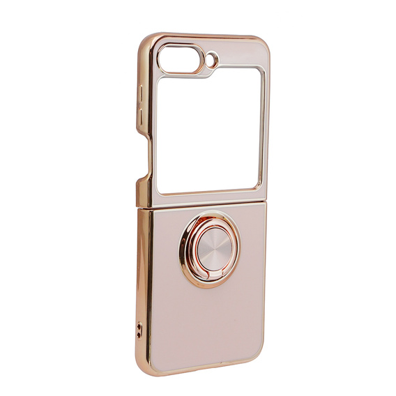 Чехол до Samsung Galaxy Z Flip 5 5G, Electro Ring, розовый