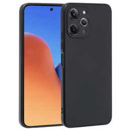 Чехол до Xiaomi Redmi 12, Silicone Lite, чёрный