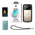 Чохол для iPhone 17 Pro, водонепроникний IP68, SHELLBOX MagSafe, чорний