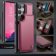 CASEME флип-кейс для Samsung Galaxy S25 Ultra, Litchi Wallet, красный