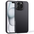 Чехол для iPhone 16 Pro Max, Aramid Fiber Cover, чёрный