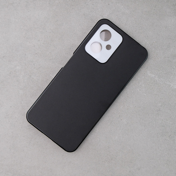 Чохол для Xiaomi Redmi Note 12, ERBORD Glass Armor Leather, чорний