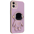 Чехол до iPhone 12, Astronaut, фиолетовый