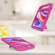 Дитячий чохол для Xiaomi Redmi Pad Pro / Xiaomi Poco Pad, з ручкою, рожевий