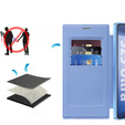 Откидной чехол для Samsung Galaxy S25 Ultra, RFID Wallet MagSafe CamShield, синий