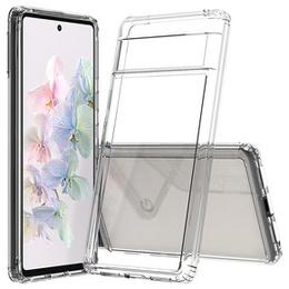 Чехол до Google Pixel 7, Fusion Hybrid, прозрачный