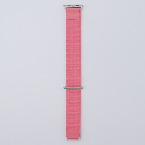 Нейлоновый ремешок для Apple Watch 1/2/3/4/5/6/7/8/SE/ULTRA 42/44/45/49 мм, розовый