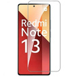 Силиконовый чехол для Xiaomi Redmi Note 13 5G, с защитой камеры, прозрачный / черный + закаленное стекло 9H