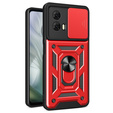 Чехол NOX Camera Slide Motorola Moto E14, CamShield Slide, красный