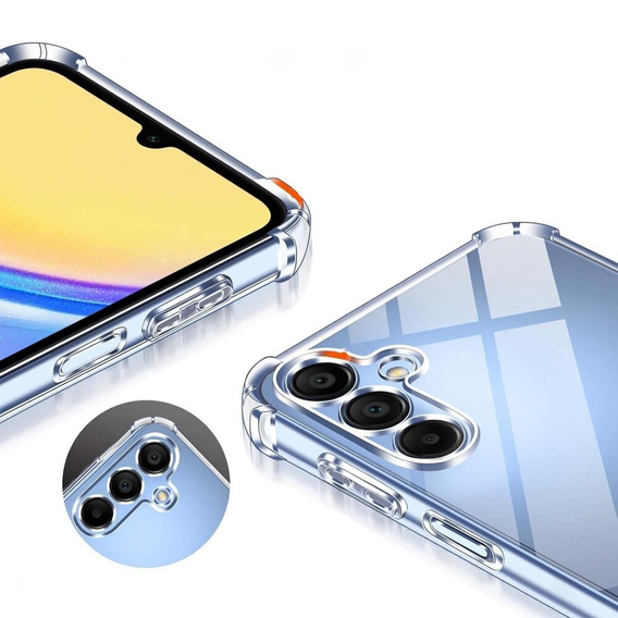 Чехол до Samsung Galaxy A35 5G, Dropproof, прозрачный