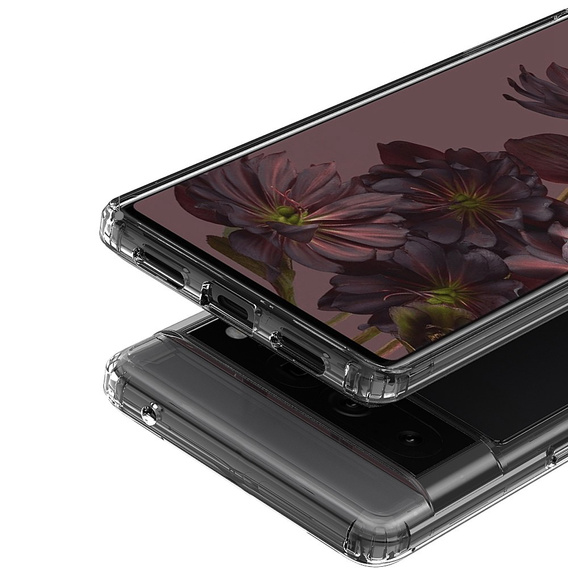 Чехол до Google Pixel 7 Pro, Fusion Hybrid, прозрачный