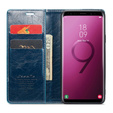 Флип-кейс CASEME для Samsung Galaxy S9, Waxy Textured, синий
